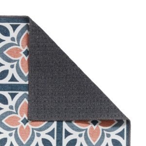 Victoria H1191 Washable Runner Grey Orange