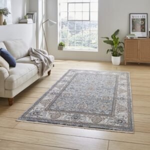 Vintage 35027 Traditional Rug Blue