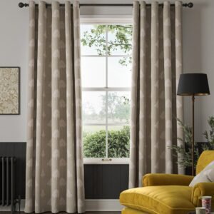 William Morris Marigold Tree Embroidery Made to Measure Curtain Linen