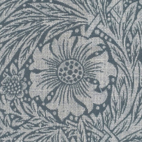 William Morris Marigold Woven Made to Measure Curtain Woad - Image 4