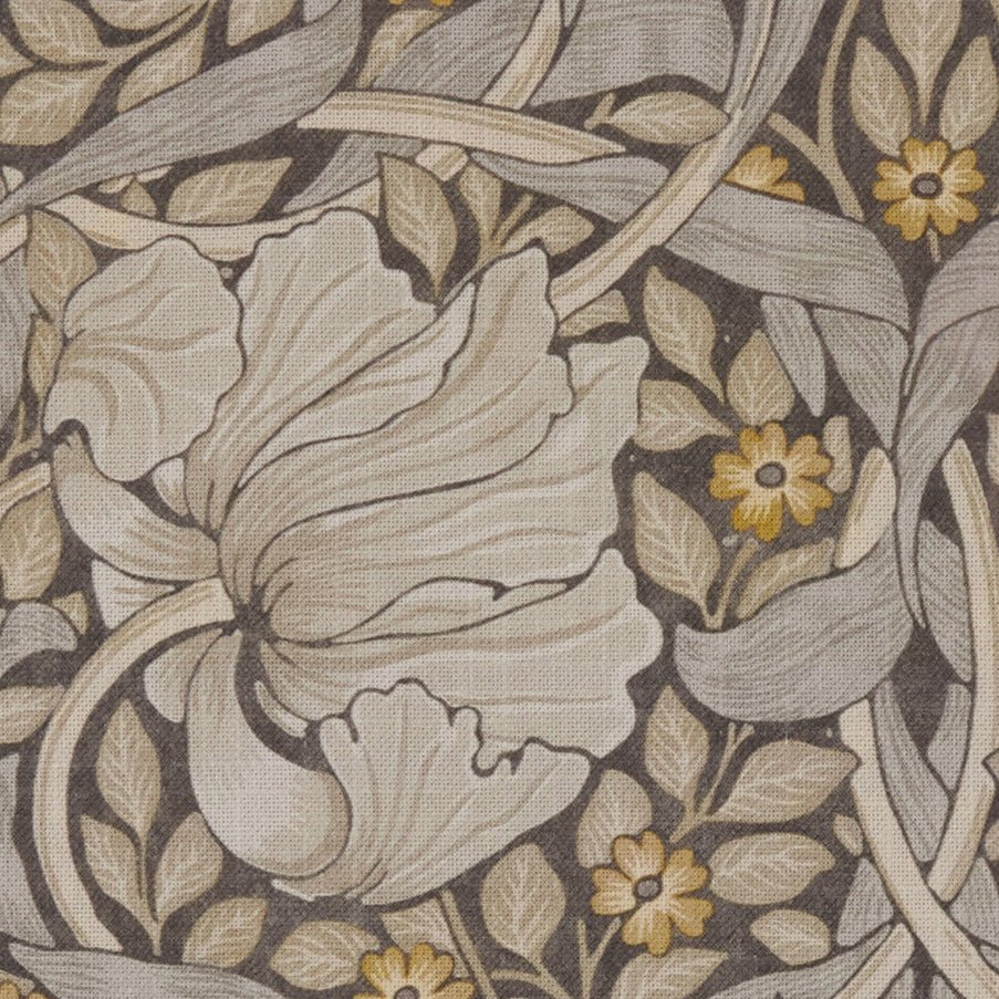 William Morris Pimpernel Velvet Made to Measure Curtain Flint - Image 4