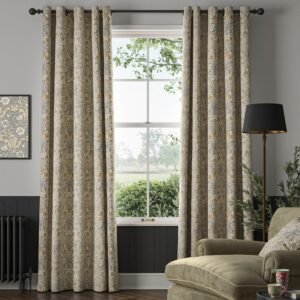 William Morris Woodland Weeds Made To Measure Curtains Barley