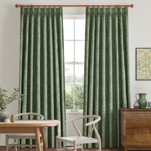 William Morris Acorn Made To Measure Curtains Eucalyptus