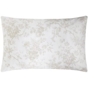 Laura Ashley Walled Garden Pillowcase Housewife Dove Grey