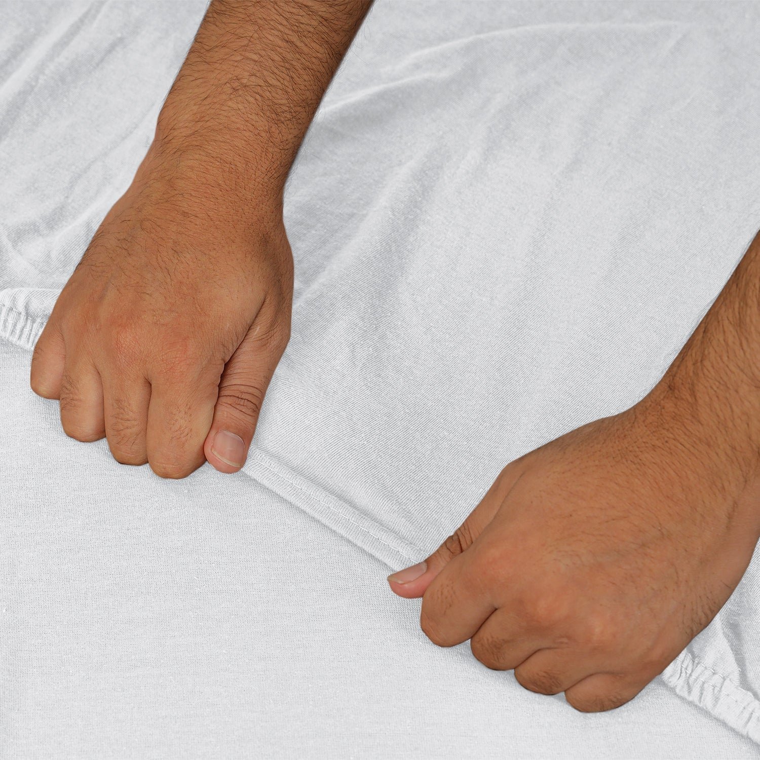 Jersey Cotton Fitted Sheet Extra Deep 25CM - Image 64