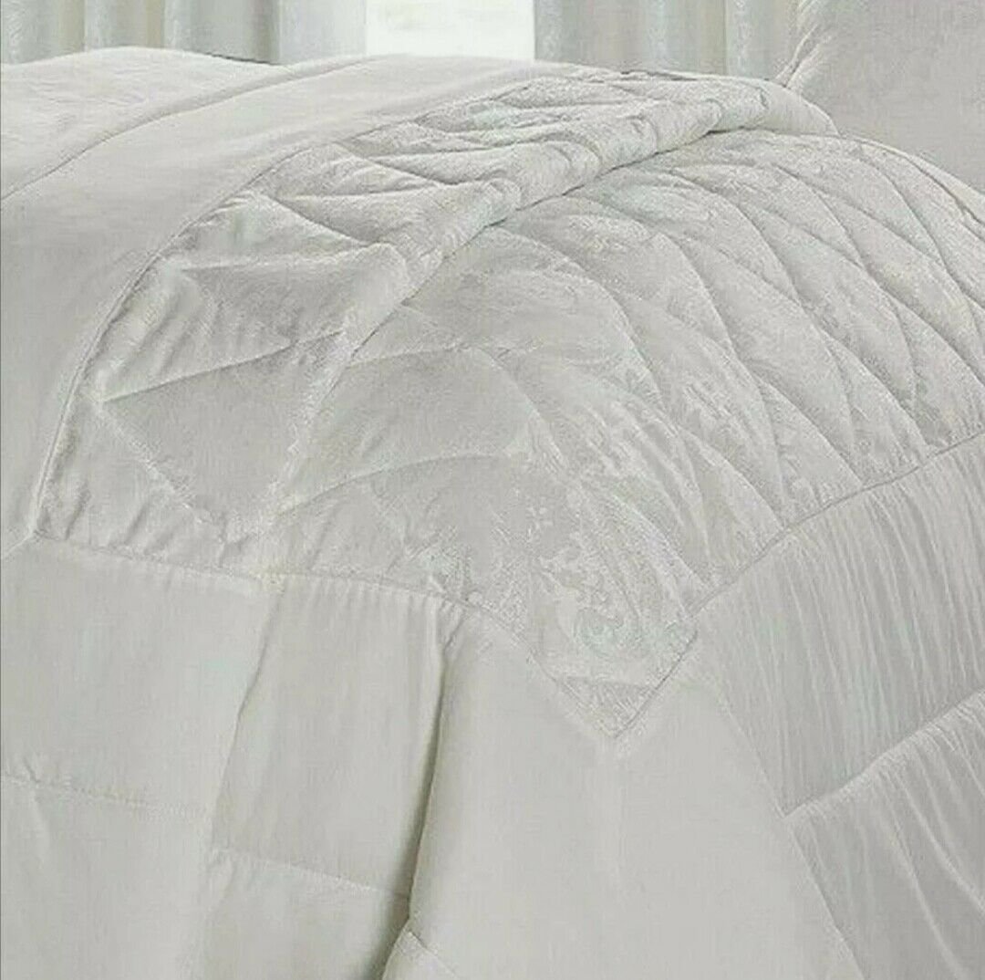 Cleo Quilted Jacquard Bedspread Comforter with Pillow Case - Image 8