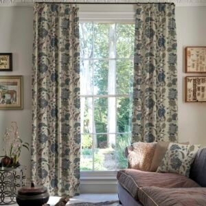 Linda Barker Home Chennai Blackout Made To Measure Curtains Saphire