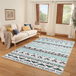 Modern Tribal Aztec Rug Stylish Floor Carpet