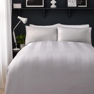 Appletree Boutique Capri Duvet Cover Bedding Set Silver