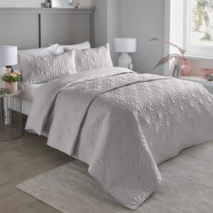 Serene Cavali Duvet Cover Bedding Set Silver