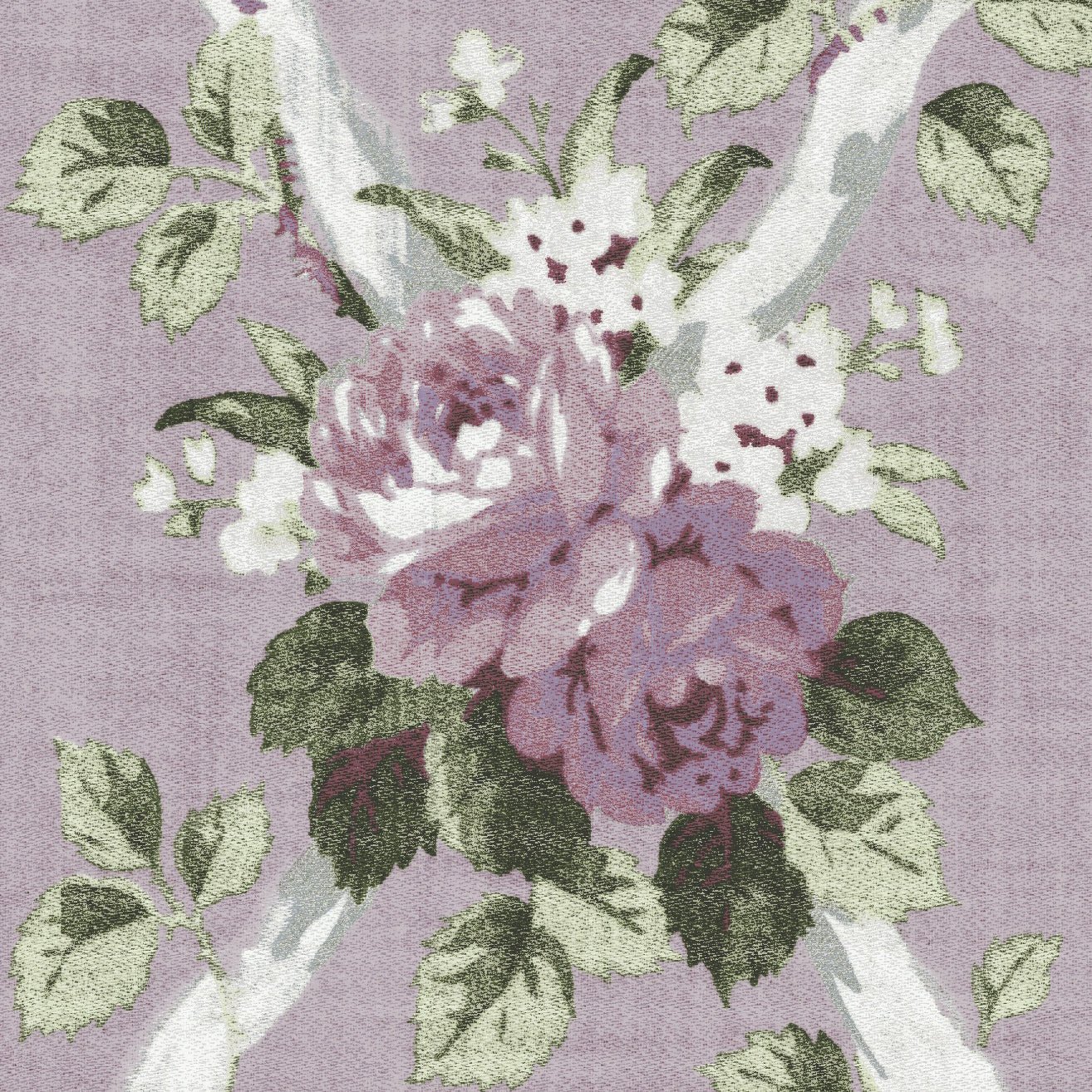 Laura Ashley Elwyn Made to Measure Blackout Roller Blind Grape - Image 5