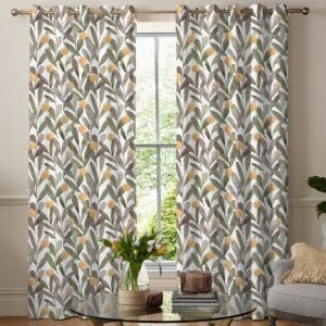 Voyage Enso Made to Measure Curtain Amber