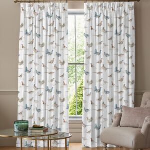Voyage Gamebirds Made to Measure Curtain Cream
