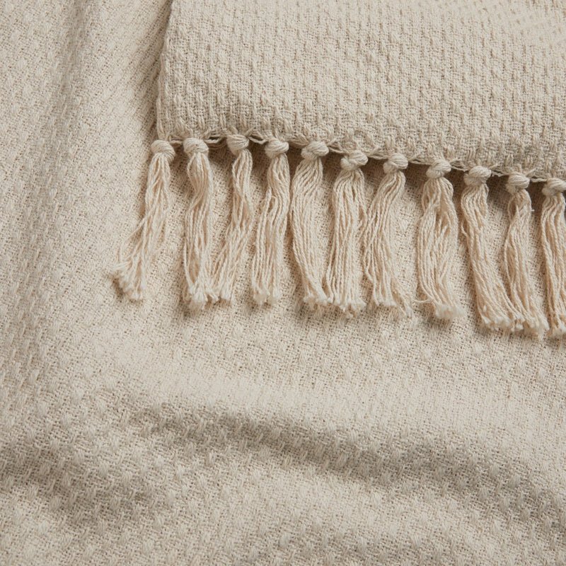 Hayden Throws and Cushion Cream - Image 4