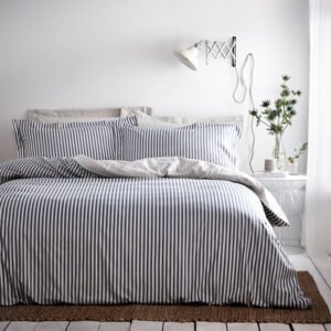 Yard Hebden Duvet Cover Bedding Set Navy