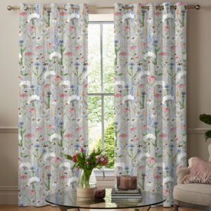 Voyage Hermione Made to Measure Curtain Silver