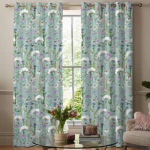 Voyage Hermione Made to Measure Curtain Verde