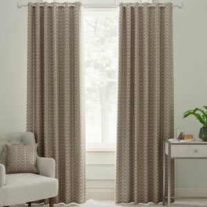 Orla Kiely Linear Stem Made to Measure Curtain Latte