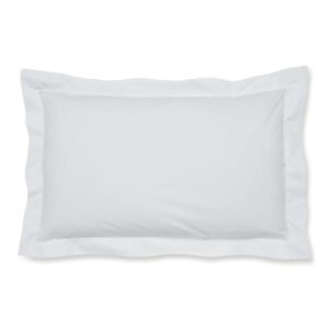 Catherine Lansfield Percale Plain Dye Pillowcase Oxford White - Pair