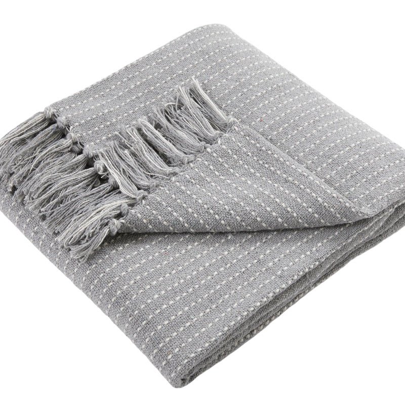 Quinn Throw 130cm x 180cm Grey