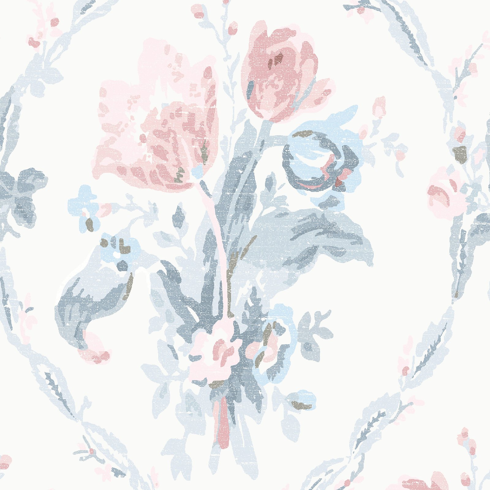 Laura Ashley Scarborough Fair Translucent Made to Measure Roller Blind Blush - Image 5