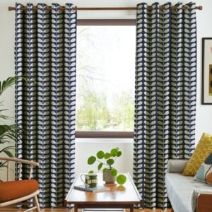 Orla Kiely Solid Stem Made to Measure Curtain Whale