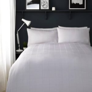 Sorelle Duvet Cover Bedding Set Silver