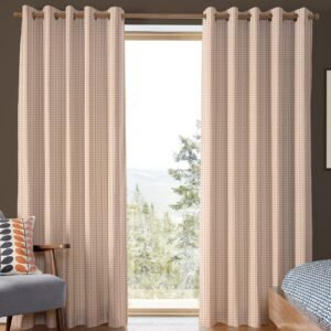 Orla Kiely Tiny Stem Made to Measure Curtain Pink