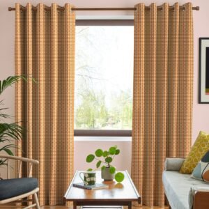 Orla Kiely Tiny Stem Made to Measure Curtain Tomato