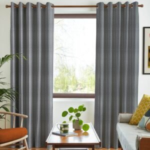 Orla Kiely Tiny Stem Made to Measure Curtain Whale