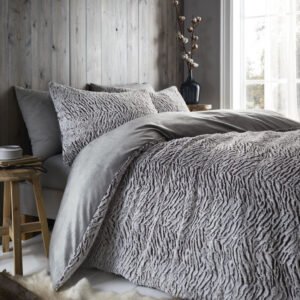Catherine Lansfield Wolf Bedding Set Neutral