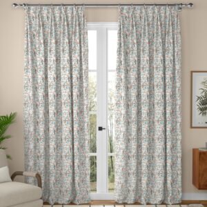 ANTE DECOR Zoe Made To Measure Curtains Blue