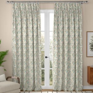 ANTE DECOR Zoe Made To Measure Curtains Green